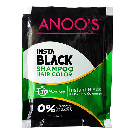 Anoo's Insta black Shampoo Hair colour