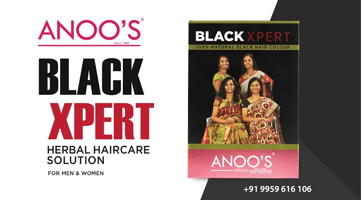 Anoos Black Xpert – Natural Hair Colour